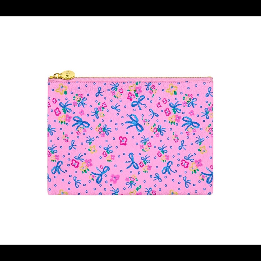 Stoney clover lane flat bow pouch.